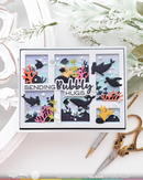 Waffle Flower Die Set - PC Coral Reef Silhouettes, 422462