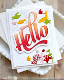 Waffle Flower Die Set - PC Coral Reef Silhouettes, 422462