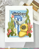 Waffle Flower Stencil - NPC - Under the Sea, 422464