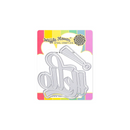 Waffle Flower Word Die Set - Waving Hello, 422467