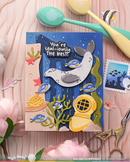 Waffle Flower Die Set - Happy Seals, 422470