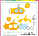 Waffle Flower Die Set - Happy Submarine, 422473