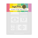 Waffle Flower Stencil - Postage Collage Seeds, 422475