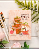 Waffle Flower Die Set - Postage Collage Gardening Add-ons, 422484