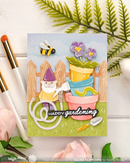 Waffle Flower Die Set - Postage Collage Gardening Add-ons, 422484