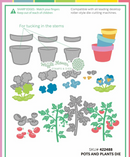 Waffle Flower Die Set - Pots & Plants, 422488