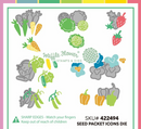 Waffle Flower Die Set - Seed Packet Icons, 422494