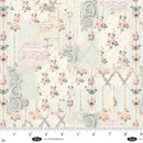 Blank Quilting Parisian Snippets -Ecru, 4296-41.1/2 cut in 1/2yd increments Frank Garcia