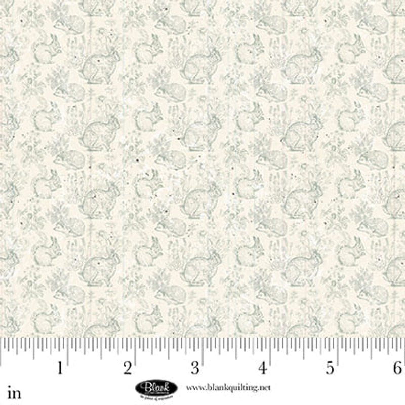 Blank Quilting Parisian Snippets - Lt. Blue, 4297-70.1/2 cut in 1/2yd increments Frank Garcia