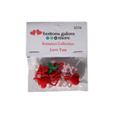Buttons Galore & More - Buttons - Love You, 4354