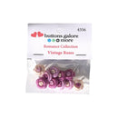 Buttons Galore & More - Buttons - Vintage Roses, 4356