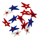 Buttons Galore & More - Buttons 12Pc - Shooting Stars, 4388