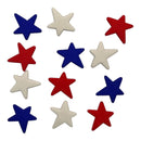 Buttons Galore & More - Buttons 12Pc - Heritage Stars, 4390