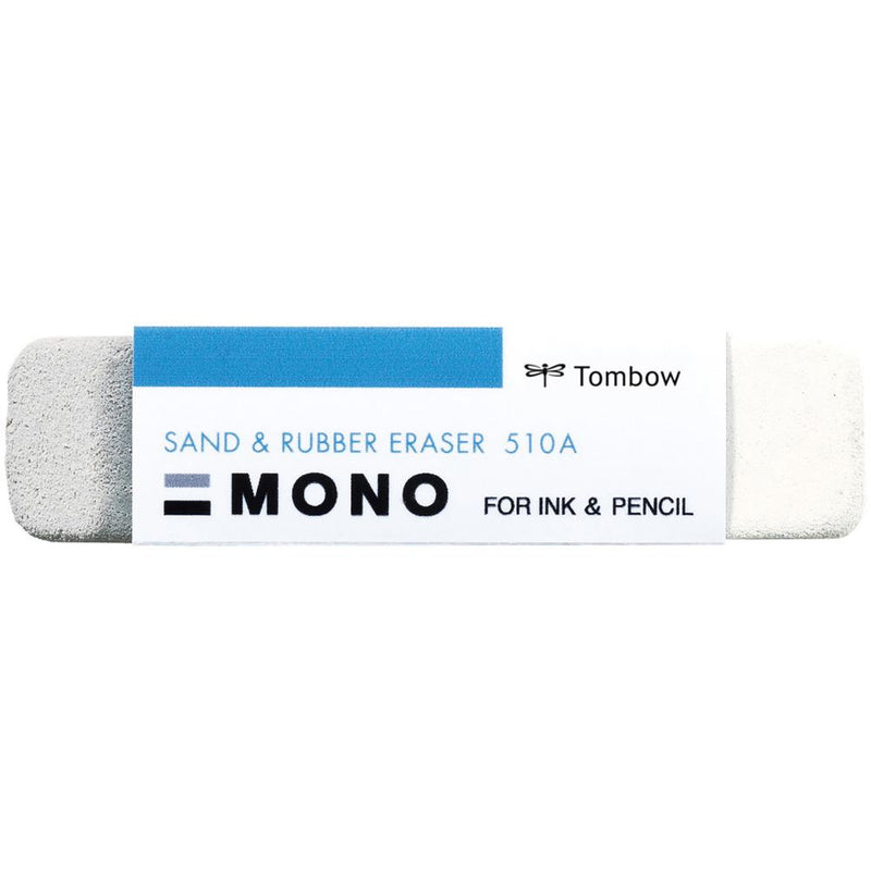 MONO Sand & Rubber Eraser - for Ink & Pencil, 510A