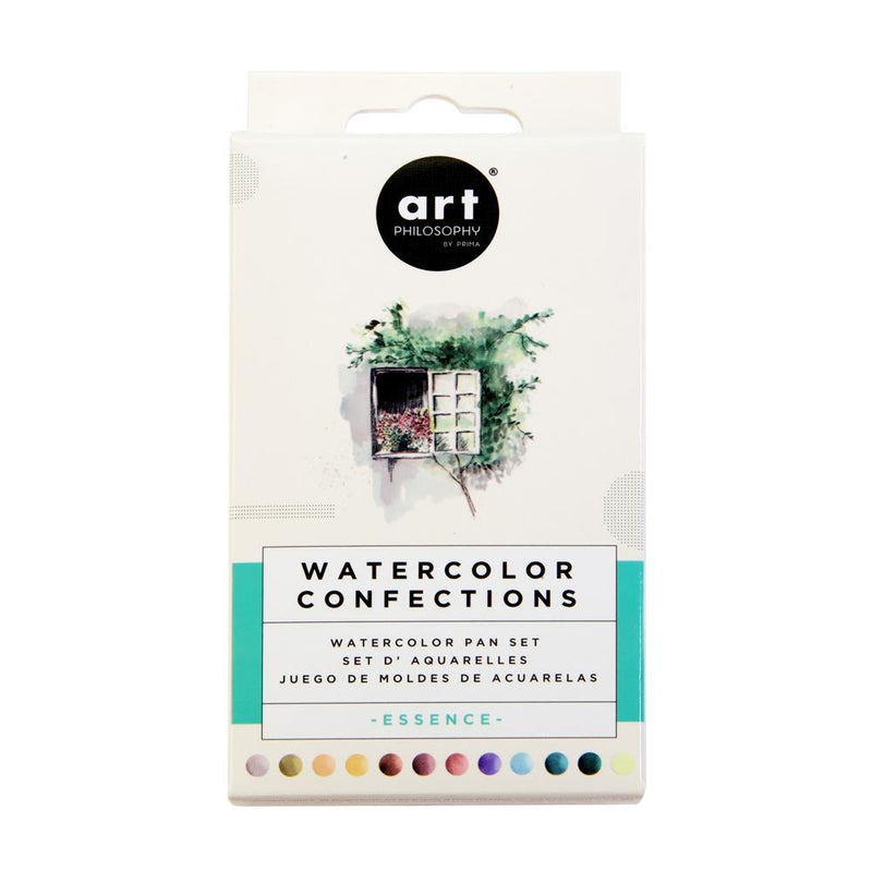 Prima Watercolor Confections Watercolor Pans 12pc - Essence, 631543