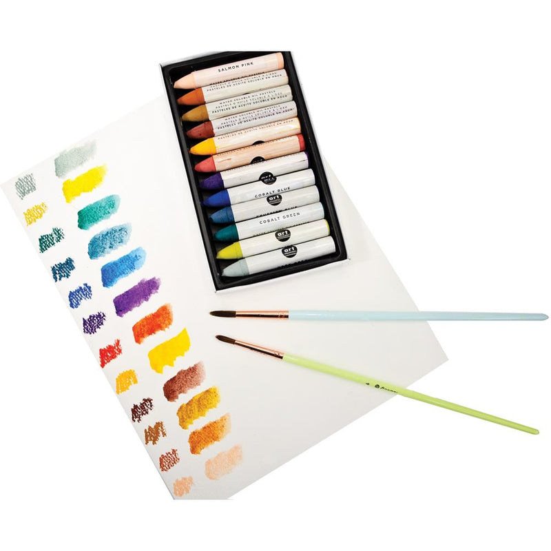 Prima Art Philosophy Water Soluble Oil Pastels 12Pc - Rustic, 631932