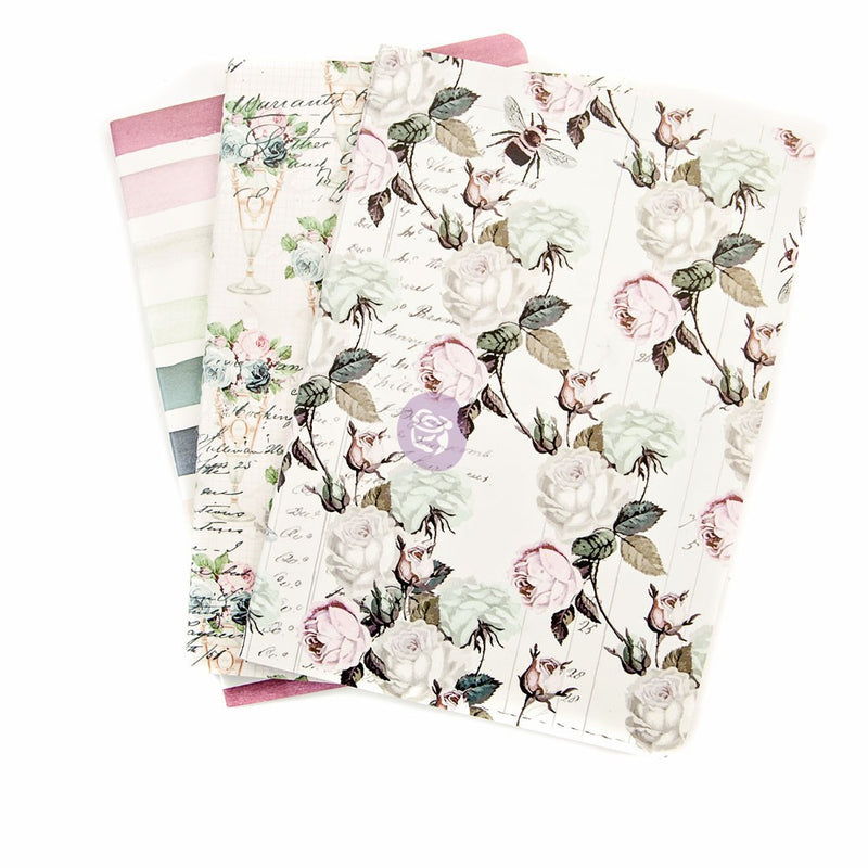 Prima Marketing Poetic Rose PTJ B6 Notebook Inserts, 632977