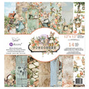 Prima Marketing 12x12 Paper Pad - Homegrown, 683382 The 3 Girls Tale
