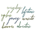 Sizzix Thinlits Die Set - Handwritten Journey, 660217 by Tim Holtz