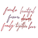 Sizzix Thinlits Die Set - Handwritten Love, 660218 by Tim Holtz