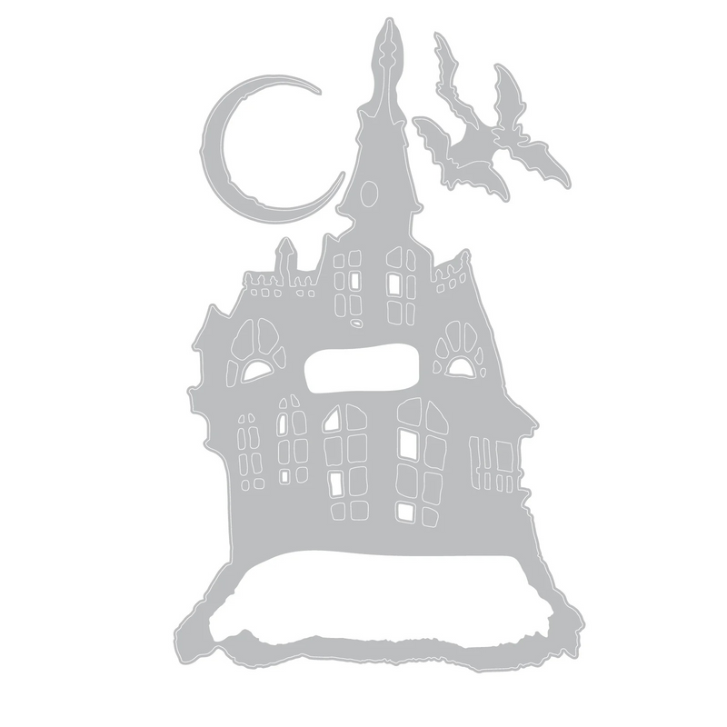 Sizzix Thinlits Die Set  - Haunted House, 662378 by: Tim Holtz