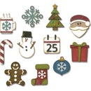 Sizzix Thinlits Die Set  - Mini Christmas Things, 662418 by: Tim Holtz
