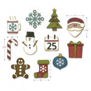 Sizzix Thinlits Die Set  - Mini Christmas Things, 662418 by: Tim Holtz