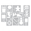 Sizzix Thinlits Die Set  - Mini Christmas Things, 662418 by: Tim Holtz