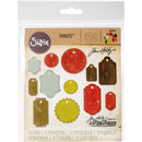 Sizzix Thinlits Die Set - Gift Tags, 662423 by: Tim Holtz