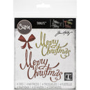 Sizzix Thinlits Die Set  - Christmas Ribbon, 664196 by: Tim Holtz