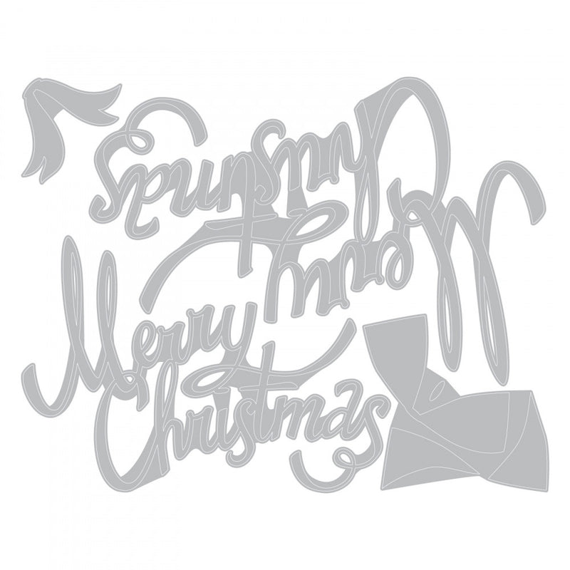 Sizzix Thinlits Die Set  - Christmas Ribbon, 664196 by: Tim Holtz