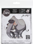 Coming Soon - Sizzix Thinlits Die Set - Clarence Colorize 664428 by: Tim Holtz