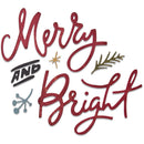 Sizzix Thinlits Die Set  - Merry & Bright, 664739 by: Tim Holtz