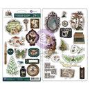 Prima Marketing Chipboard Stickers - Nature Academia, 664756