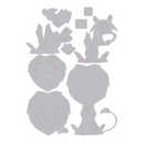 Coming Soon - Sizzix Thinlits Die Set - Harrison Colorize 665218 by: Tim Holtz