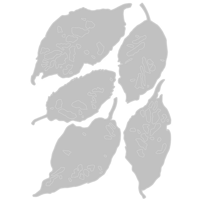 Sizzix Thinlits Die Set  - Leaf Fragments, 665559, by: Tim Holtz