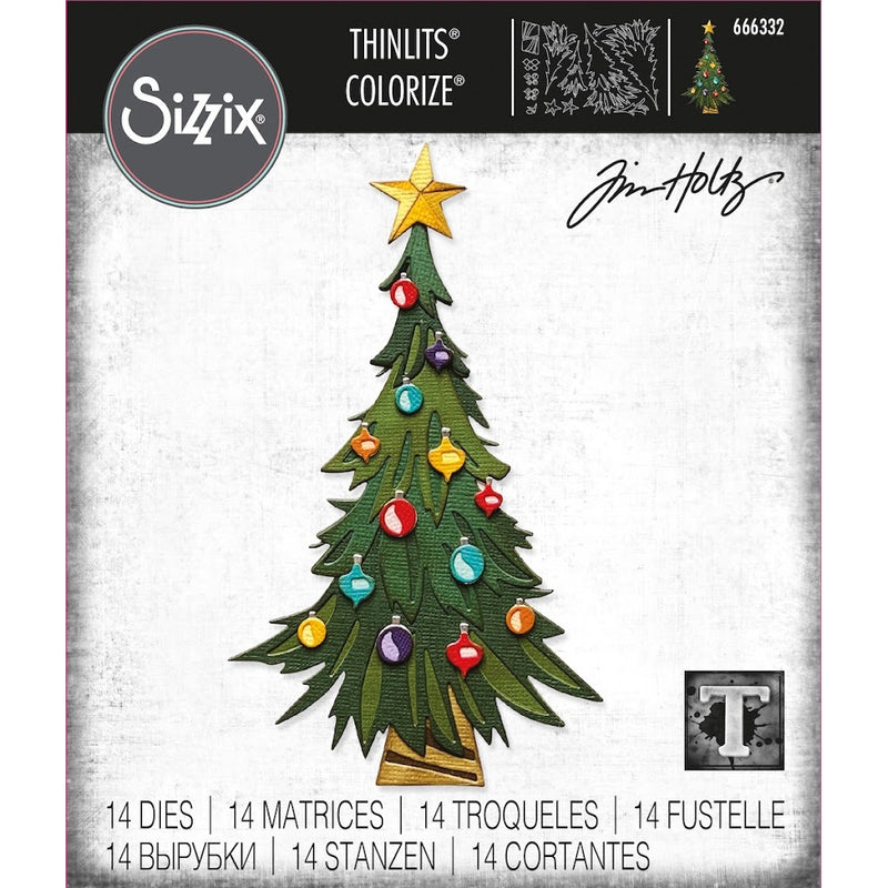 Sizzix Thinlits Dies - I Want it All Holiday 2023, IWIAC23 by Tim Holtz