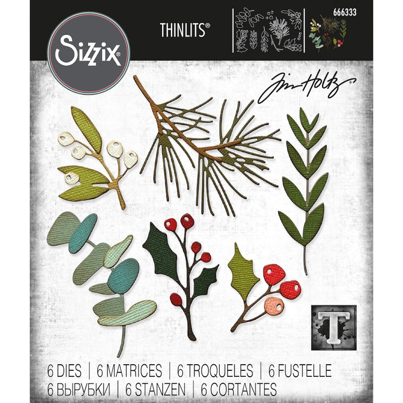 Sizzix Thinlits Dies - Festive Gatherings, 666333 by Tim Holtz