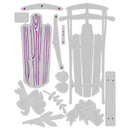 Sizzix Thinlits Dies - Vintage Sled, 666339 by Tim Holtz