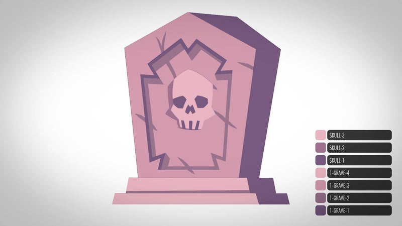 Sizzix Thinlits Dies - Graveyard Colorize, 666383 by Tim Holtz
