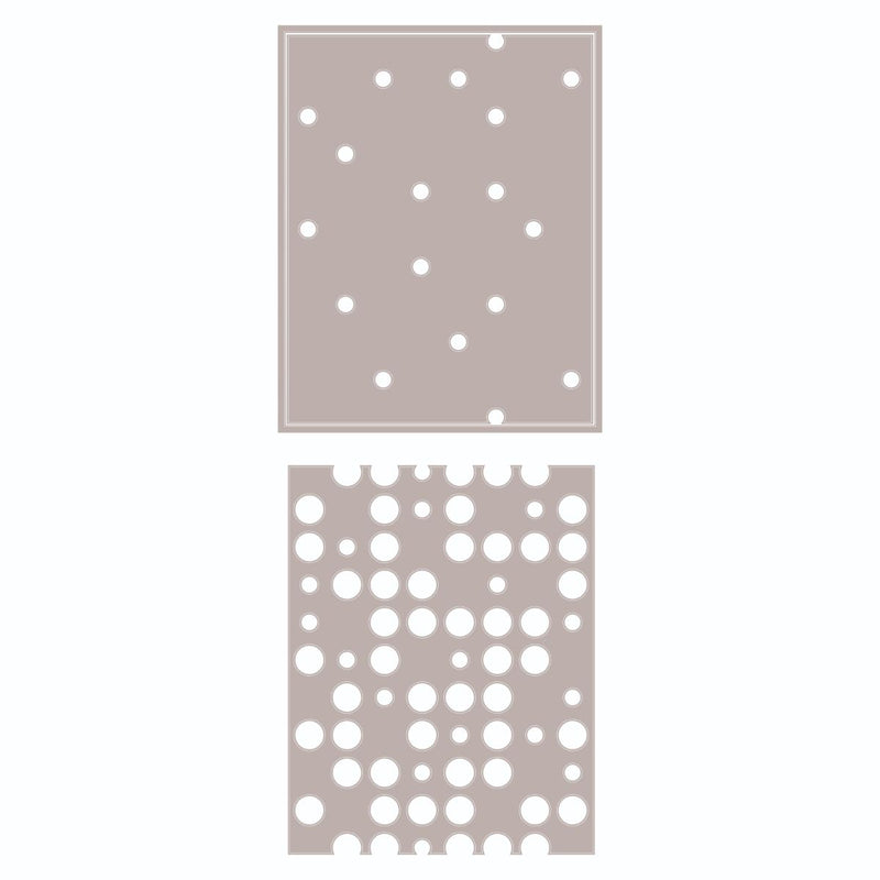 Sizzix Thinlits Dies - Layered Dots, 666385 by Tim Holtz