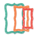 Sizzix Fanciful Framelits Die Set - Doris Dotted Top Note, 666552 by Stacey Park