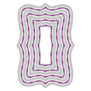 Sizzix Fanciful Framelits Die Set - Doris Dotted Top Note, 666552 by Stacey Park