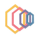 Sizzix Fanciful Framelits Die Set 10PK - Belinda Stitched Hexagons, 666554 by Stacey Park