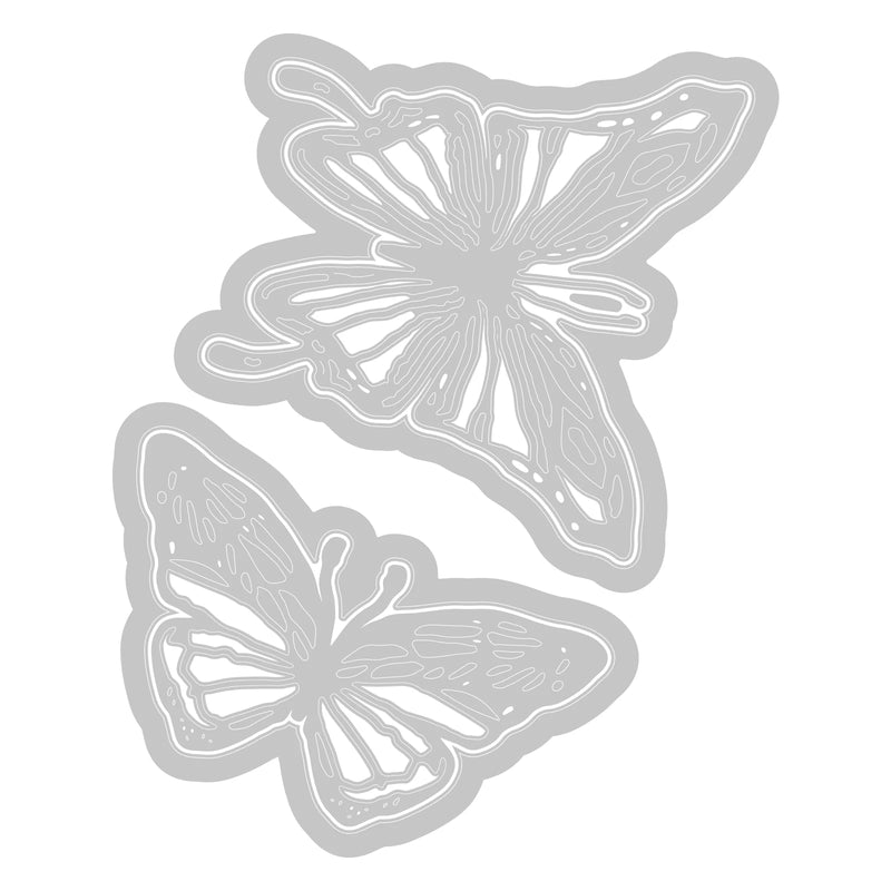 Sizzix - Vault Scribbly Butterfly Thinlits, 666564 by: Tim Holtz