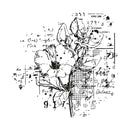 49 & Market - Stamp & Framelits Set - Floral Mix Cluster, 666632 by Sizzix