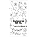 Sizzix Clear Stamps Set 15PK – Going Bananas, 666653 by Catherine Pooler