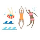 Sizzix Framelits Die Set 20PK - Synchronized Swimmers