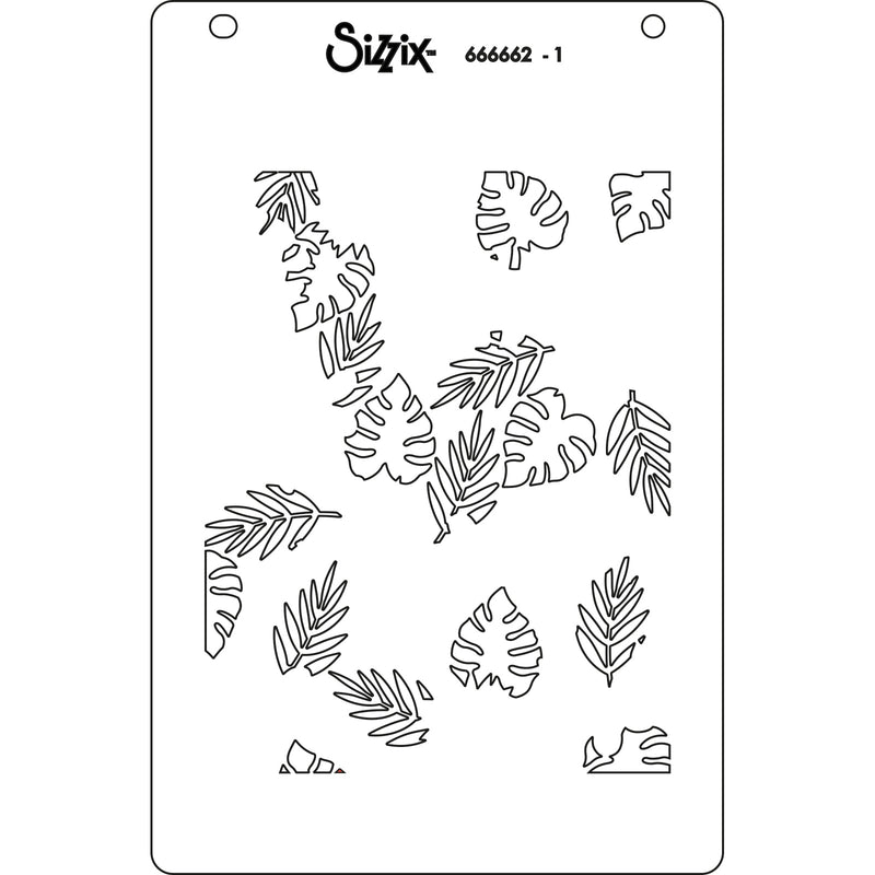 Sizzix A6 Layered Stencils 4PK – It’s A Jungle Out There, 666662 by Catherine Pooler