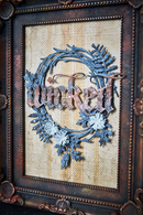 9/01 - Sizzix Thinlits Die Set - Vault Foilage Wreath, 666682 Tim Holtz